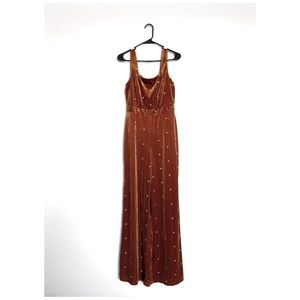 Star Velvet Jumpsuit